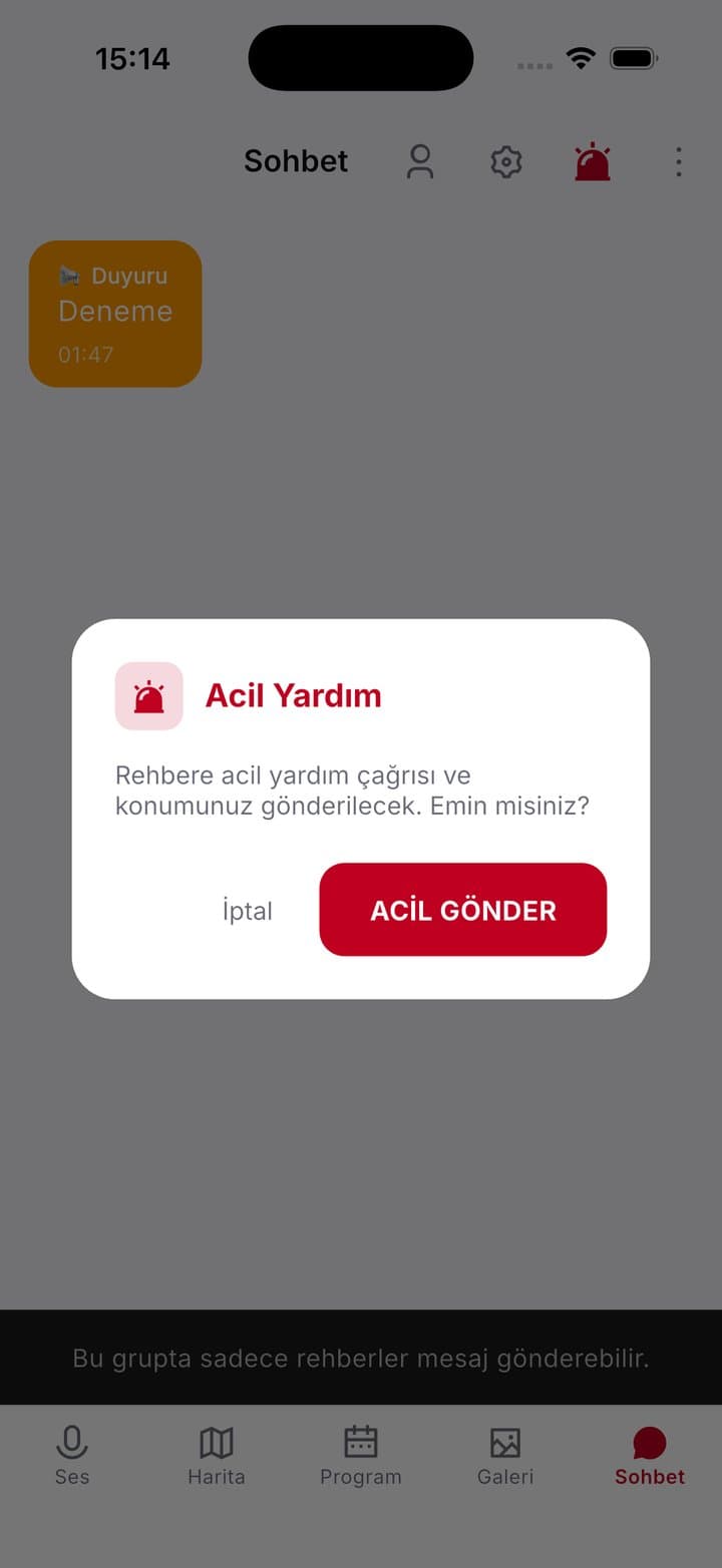SOS acil yardım